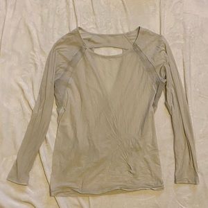 Lululemon long sleeve athletic top size 6/8